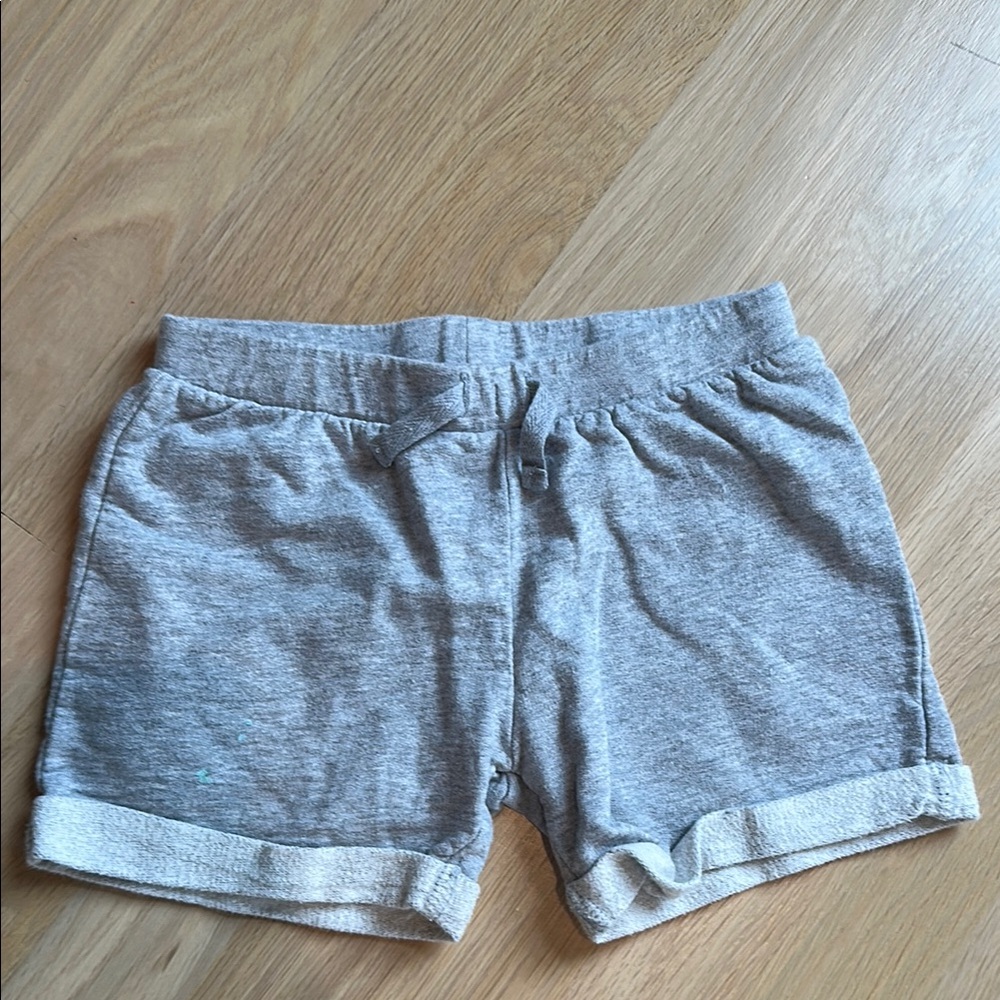 Gray Kids Casual Shorts